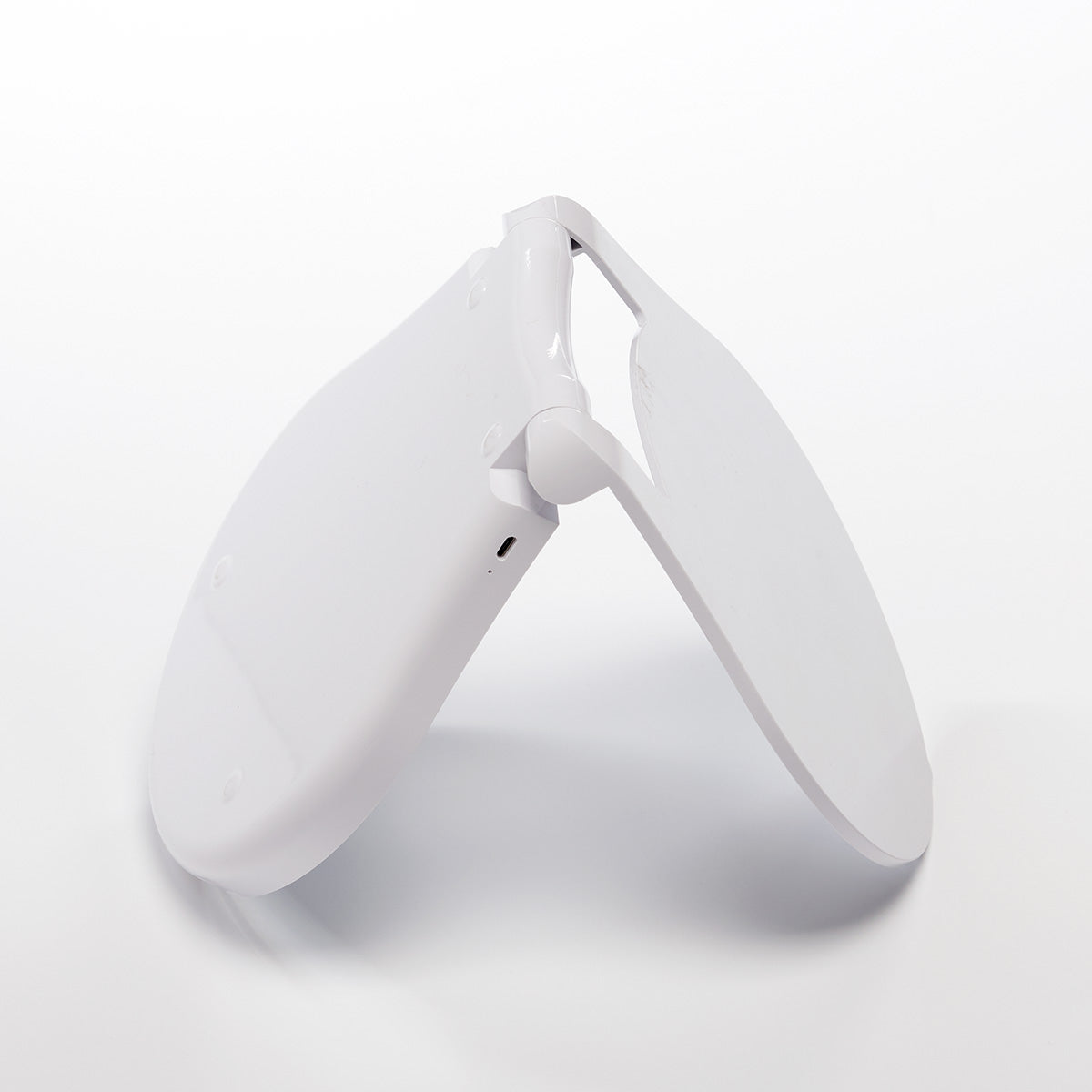 10X Lighted Folding Travel Mirror by Sharper Image